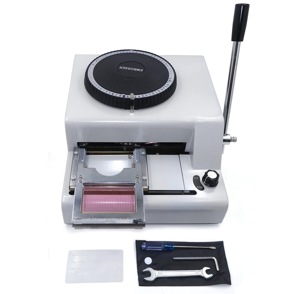 Manual Stamping Machine Card Embosser for PVC ID Printing