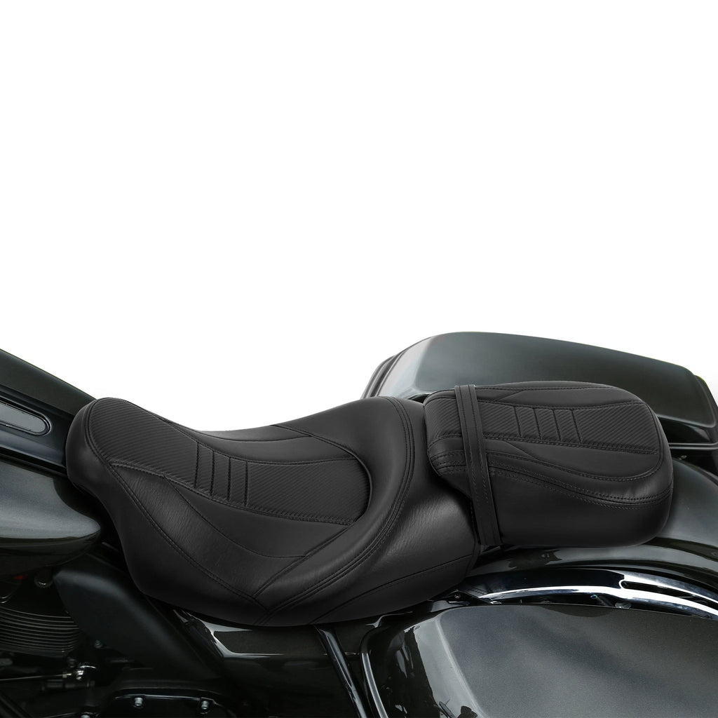 Driver Passenger Seat for Harley Touring Electra Road Glide (2009–2023)