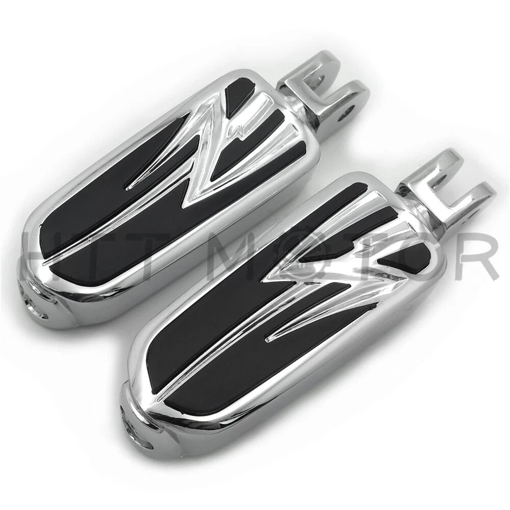 Flash Lightning Foot Peg Footrest for Harley FXBB FXBR FXBRS FXLR (2018–2023)
