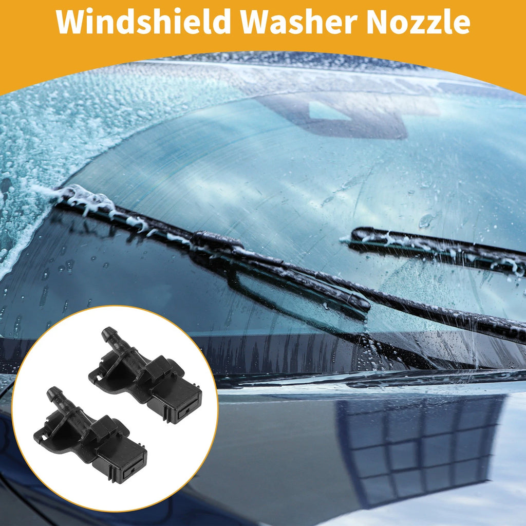 Front Windshield Washer Nozzle Replacement for Toyota RAV4 (2006–2011) 2 Pcs