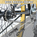 2pcs Quick Release Skewers for MTB Road Bike Front Rear Wheel Hub (Front)