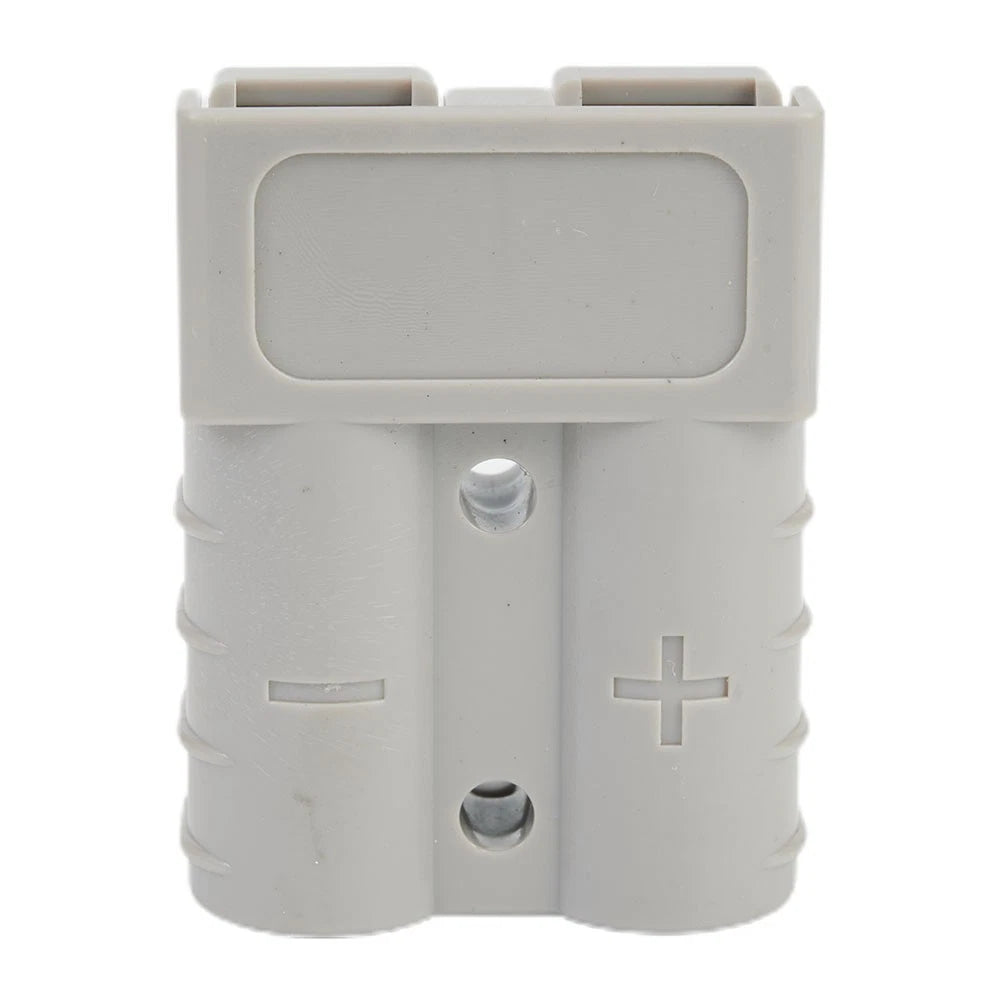Forklift Battery Connector Socket 48x37mmx16mm Copper Silver
