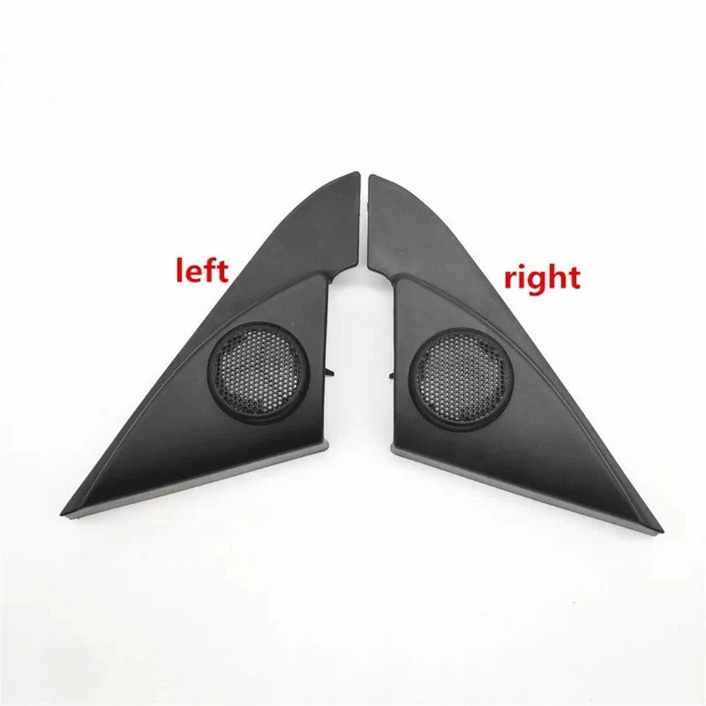 2pcs Car Loudspeaker Cover A-pillar Horn Cover BBM3-69-11Y for Mazda 3 2010-2013