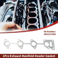 Exhaust Manifold Header Gasket Replacement for Hyundai Santa Fe (2001–2006)