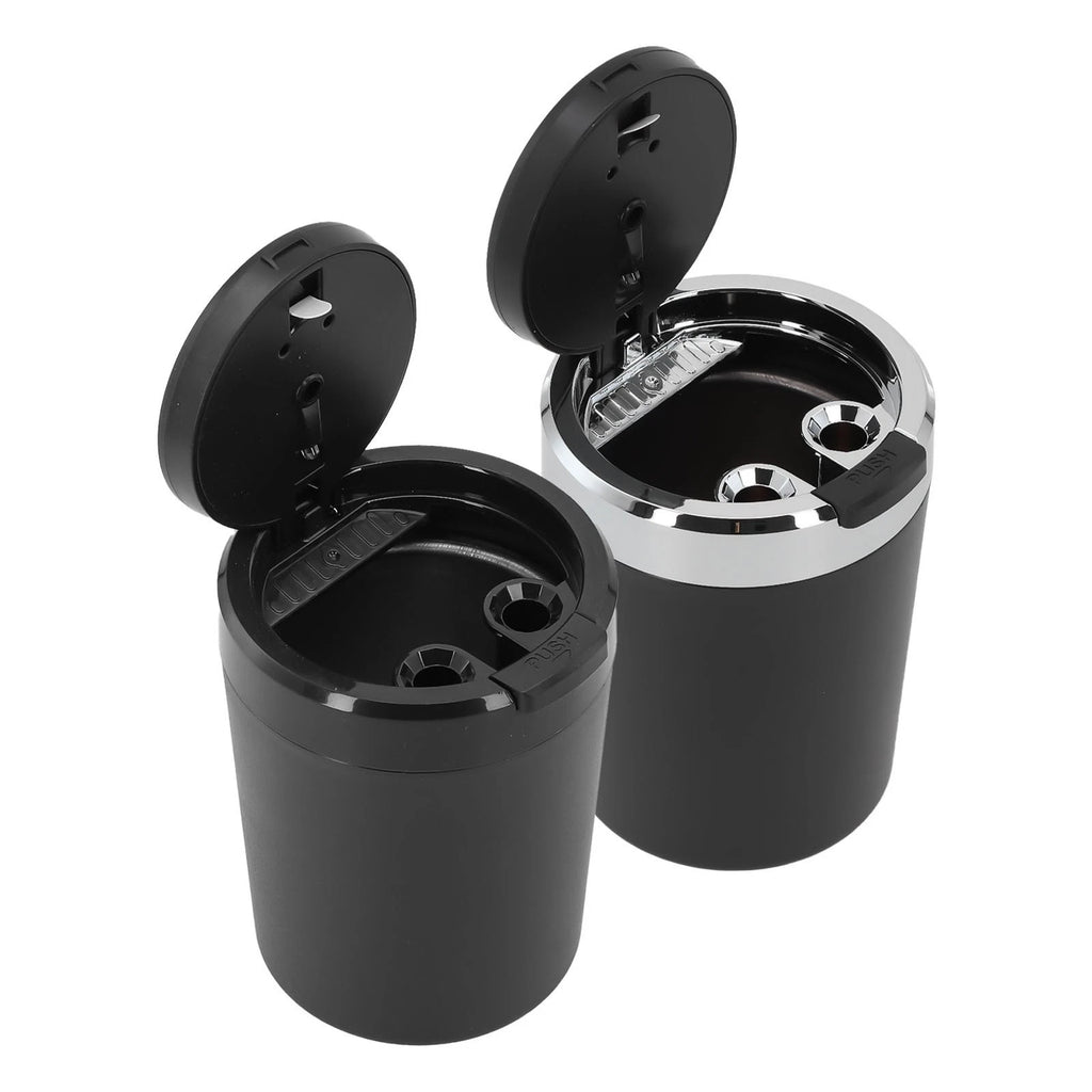 Smokeless Auto Ash Tray with Lid and LED Light for Universal Use (2010–2023)
