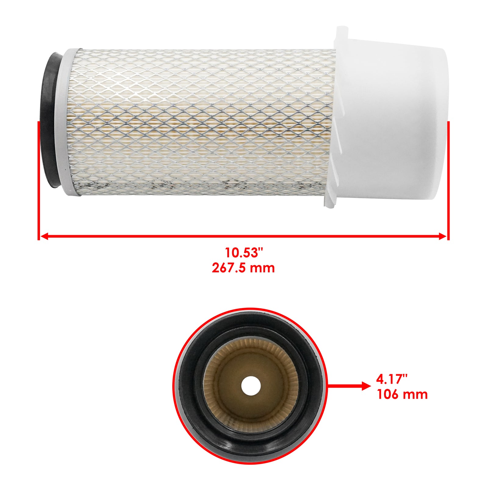 Air Filter Replacement for John Deere 900HC 1050 850 950 3009 3012 (1990–2015)