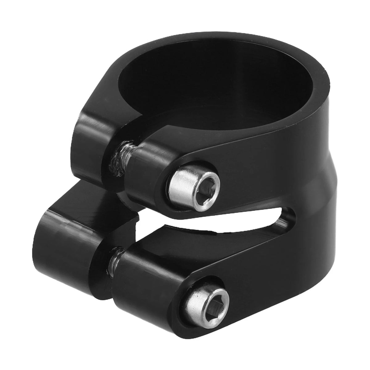 Secure Fit Bike Seatpost Clamp 28.6mm 34.9mm with Double Bolt Fastening