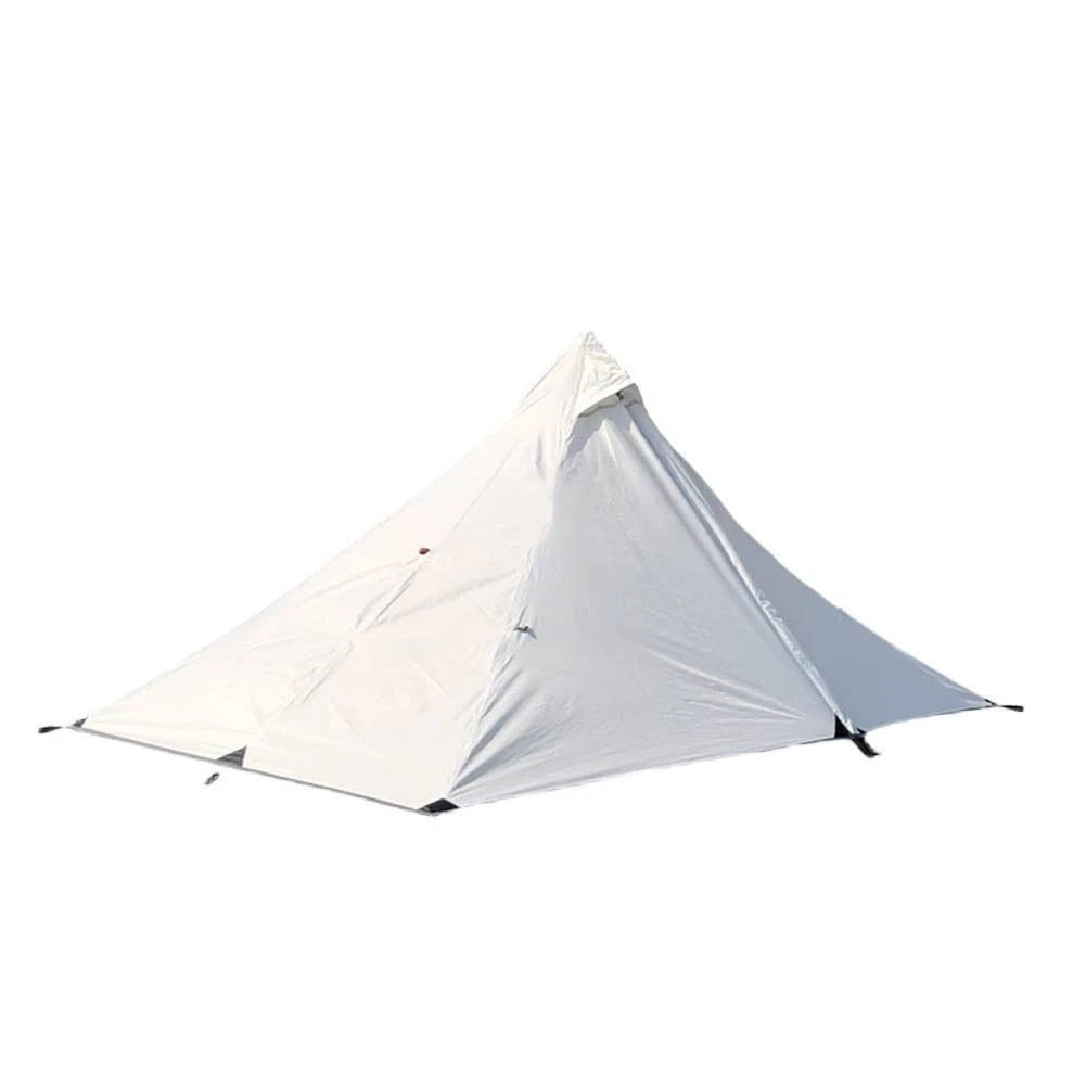 Lightweight Pyramid Camping Tent for Solo Adventures (Waterproof, Easy Setup)