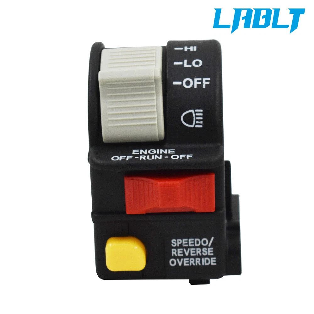 Handlebar Hi/Lo Beam Light/Kill/Stop Switch for Polaris Sportsman