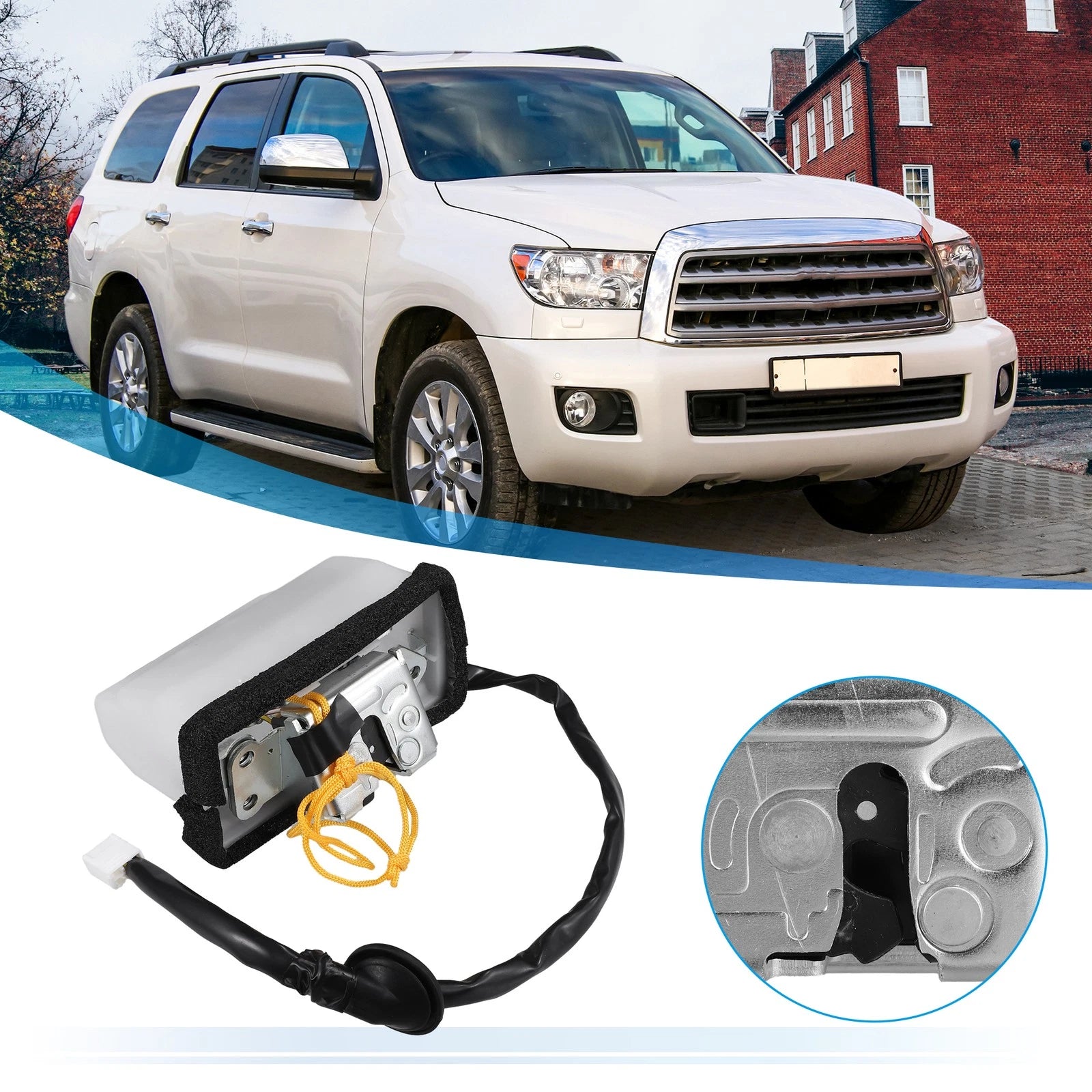 Tailgate Lock Trunk Latch Actuator Replacement for Toyota Hilux (2015–2022)