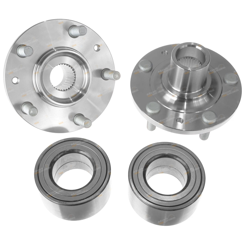2X Front Wheel Bearing Hubs for Mazda CX-9 (2007–2016)