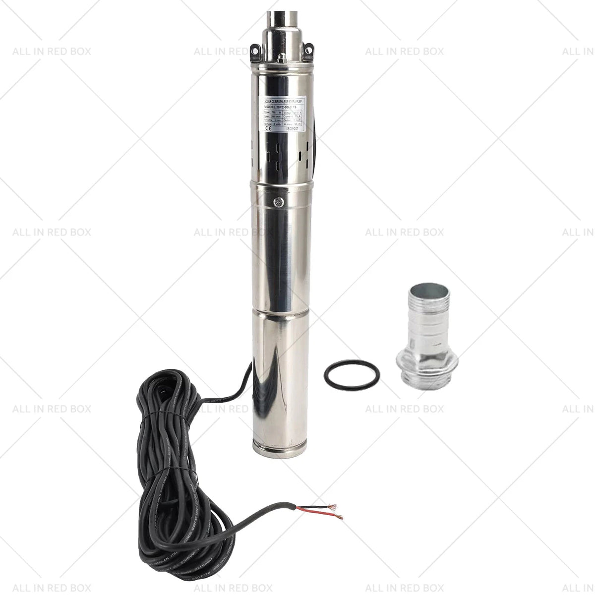 3" 48V 750W MPPT Solar Submersible Bore Pump for Deep Well (15M)
