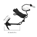 2X Folding Kayak Anchor Set for Grapnel Boat (0.7KG)