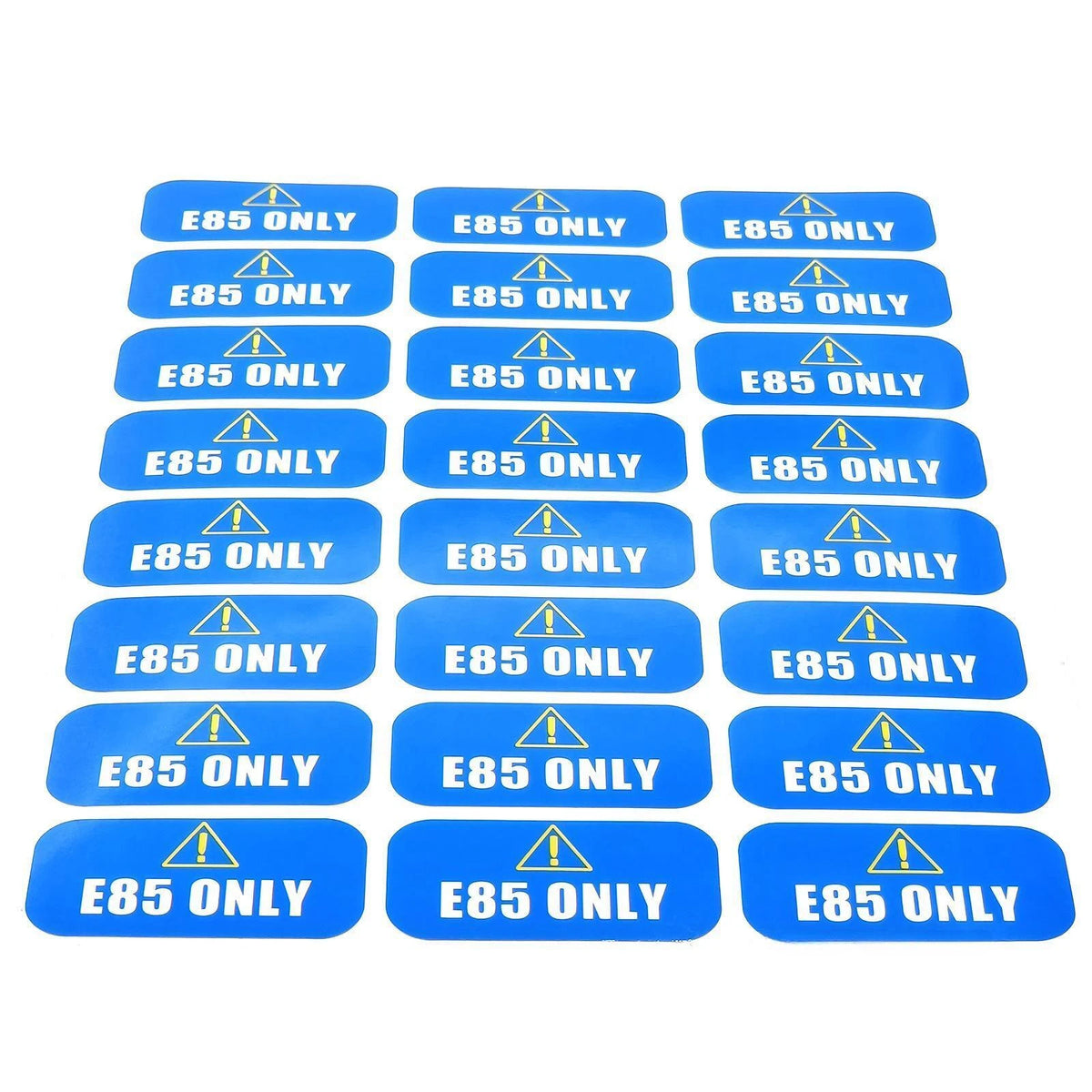 Attention E85 Only Sticker Decal Vinyl Ethanol Gas Label Pump Warning