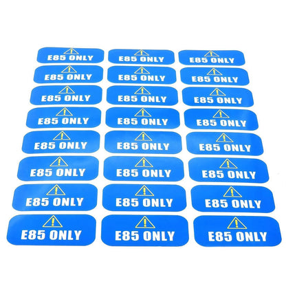 Attention E85 Only Sticker Decal Vinyl Ethanol Gas Label Pump Warning