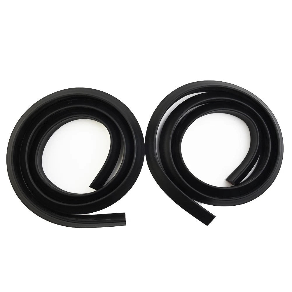 1.5m Black Wheel Eyebrow Strip for Car (2010–2023)