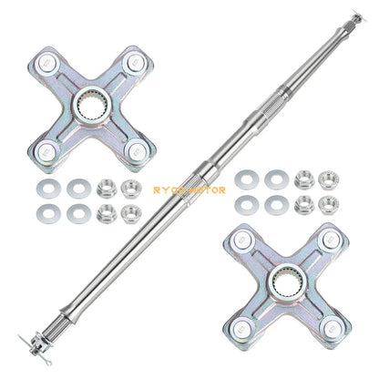 Rear Axle Shaft & Wheel Hub for Yamaha YFZ450 YFZ450V (2007–2013)