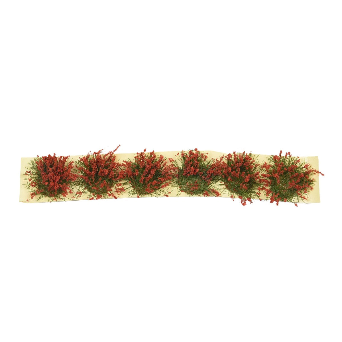 Set of 4 Miniature Mixed Static Tufts for Model Scenery
