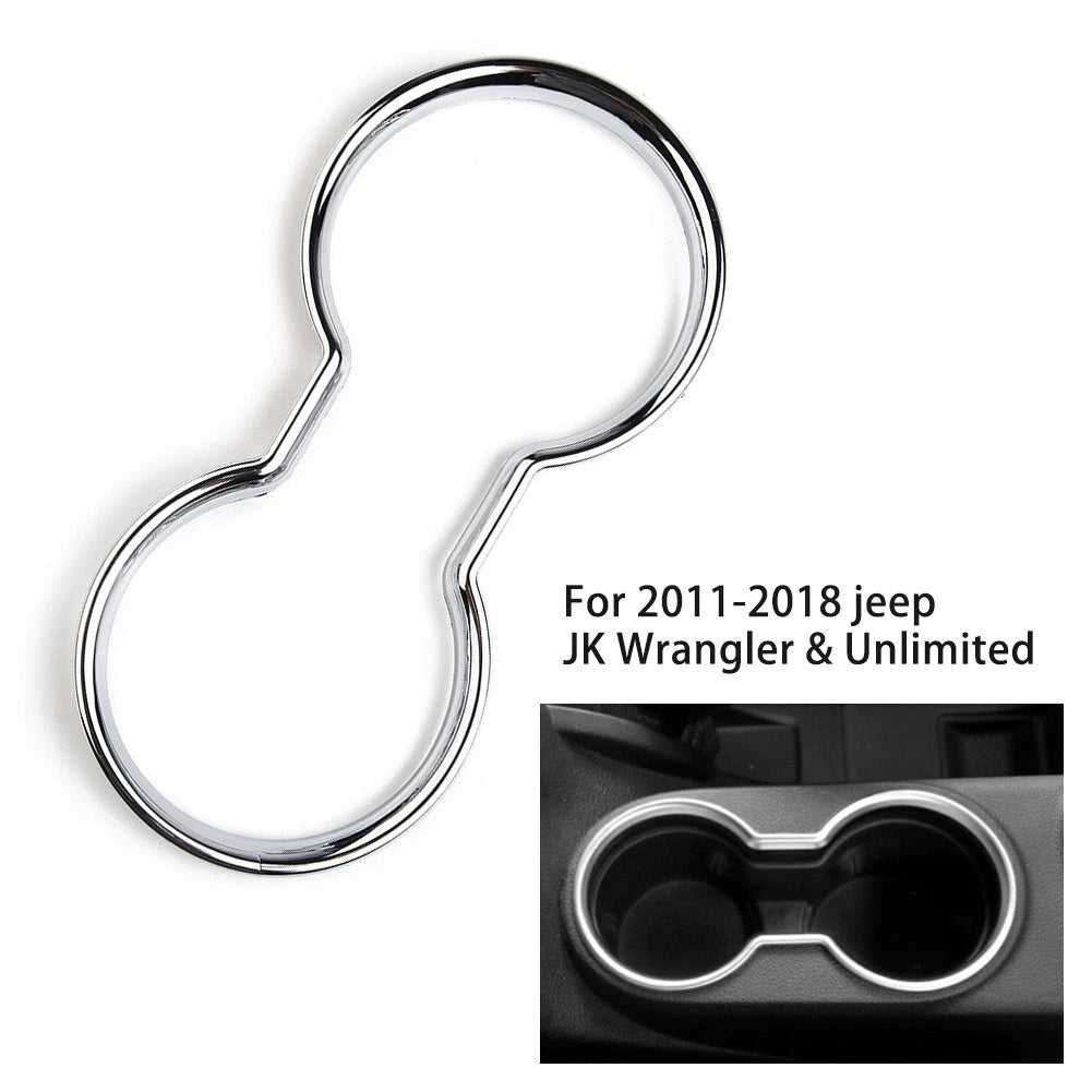 Replacement Cup Holder Trim for Water Console Chrome 2011–2018