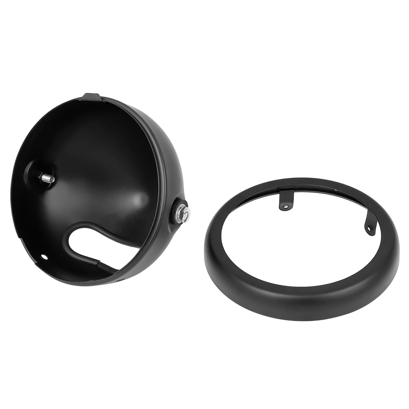 5.75" Black Motorcycle Headlight Bracket for Harley Davidson