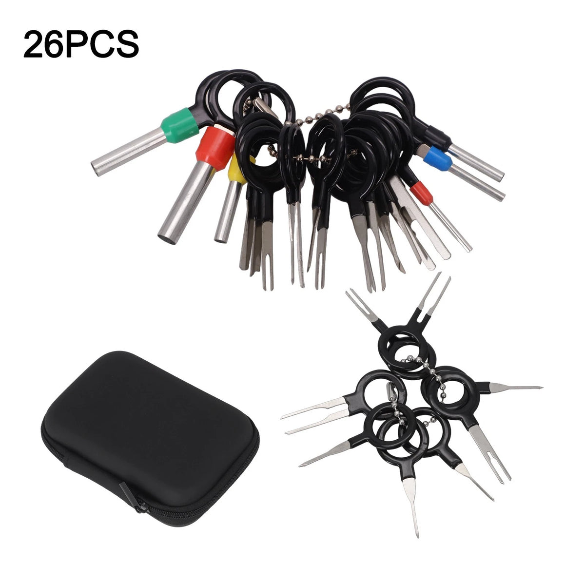 Terminal Remover Tool Set for Automotive (Various Sizes)