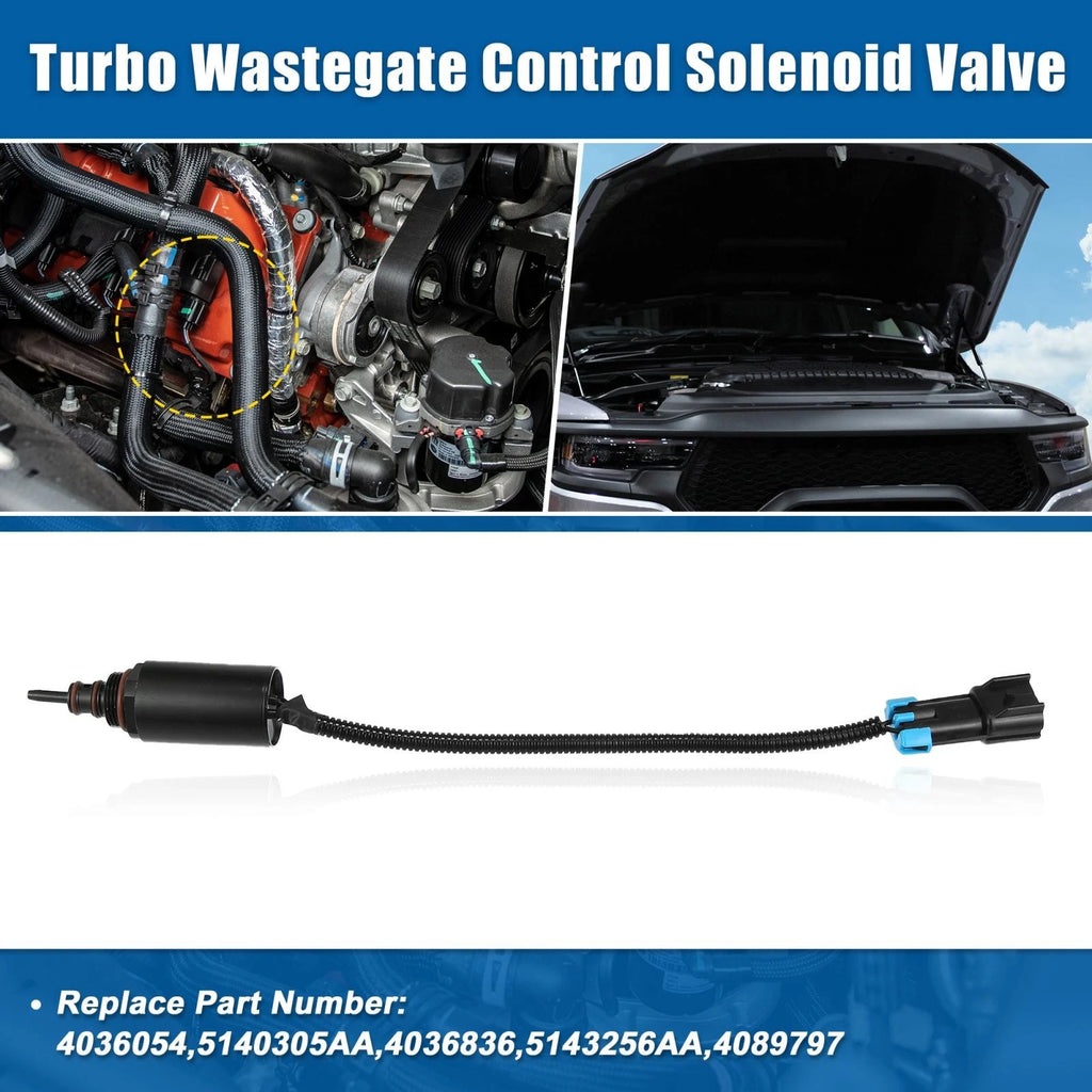 Turbo Wastegate Control Solenoid Valve Replacement for Dodge Ram 5.9L (1994–2002)