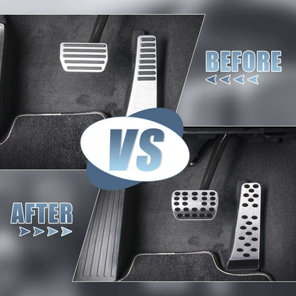 Brake Pedal Pad Cover Set for Mercedes-Benz C E S GLC GLE Class (2Pc)