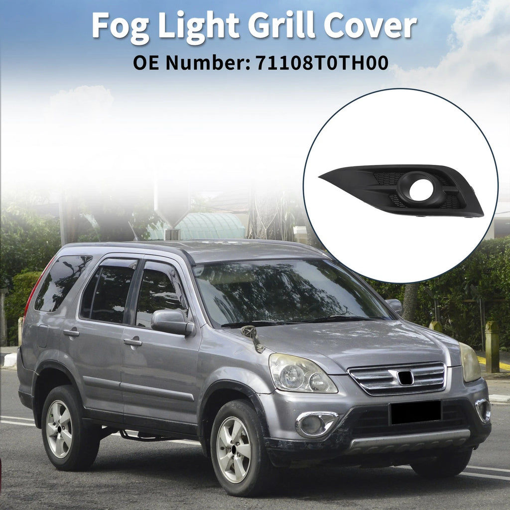 Front Left Fog Light Grill Replacement for Honda CRV (2012–2014)