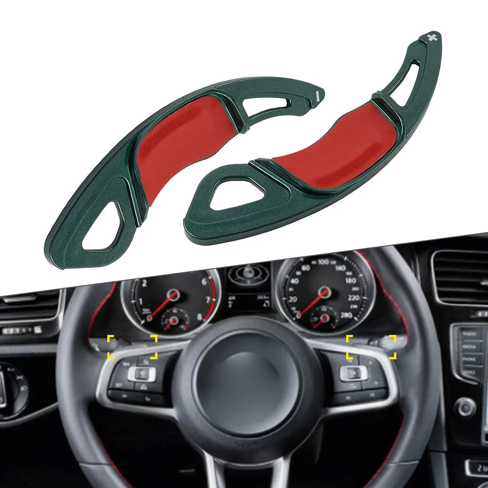 Steering Wheel Paddle Shifter Extensions for VW Golf 7, Polo, Jetta, Scirocco