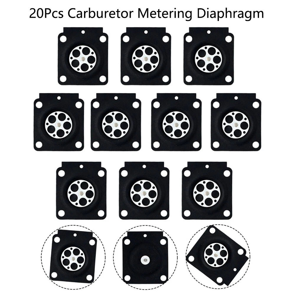 20Pcs Carburetor Metering Diaphragm for Stihl Lawn Mower (4314 121 4700)