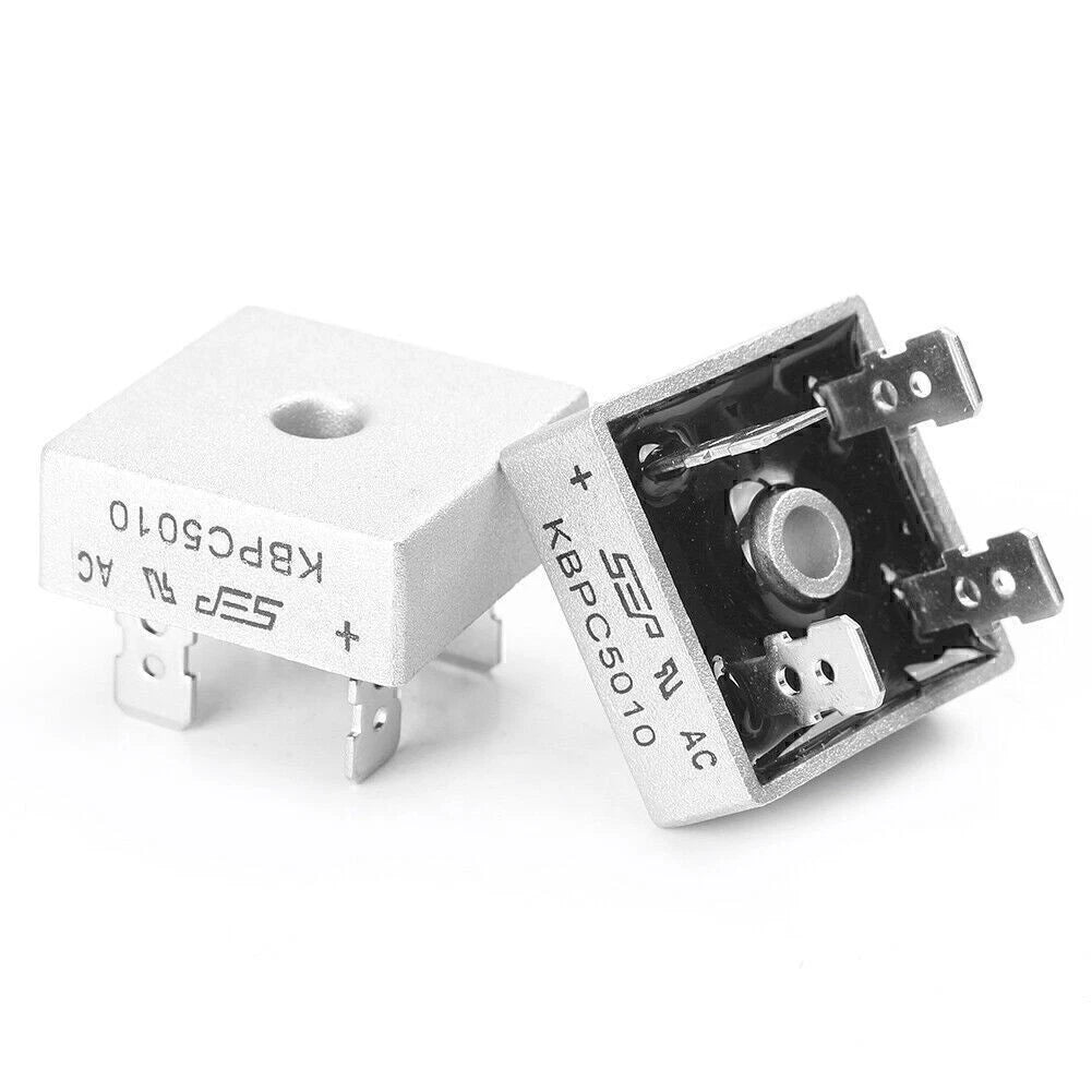 2PC Diode Bridge Rectifier KBPC5010 for UK (1000V, 50A)