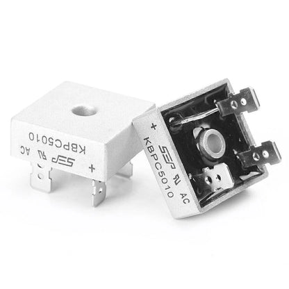 2PC Diode Bridge Rectifier KBPC5010 for UK (1000V, 50A)