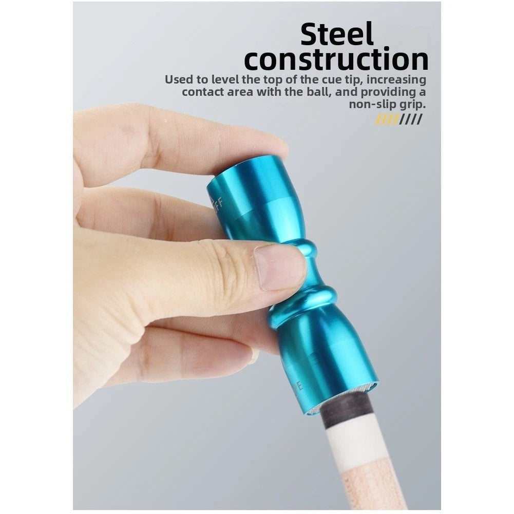 3 in 1 Billiard Cue Tip Repair Tool Scuffer Shaper for Cue Tips