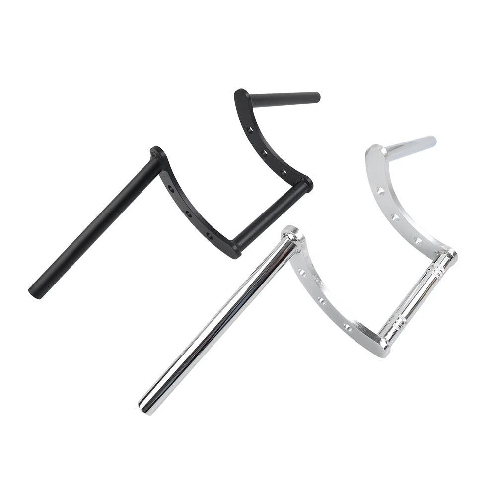 7/8" Z Bar Drag Handlebars for Harley, Honda, Chopper, Cruiser, Bobber