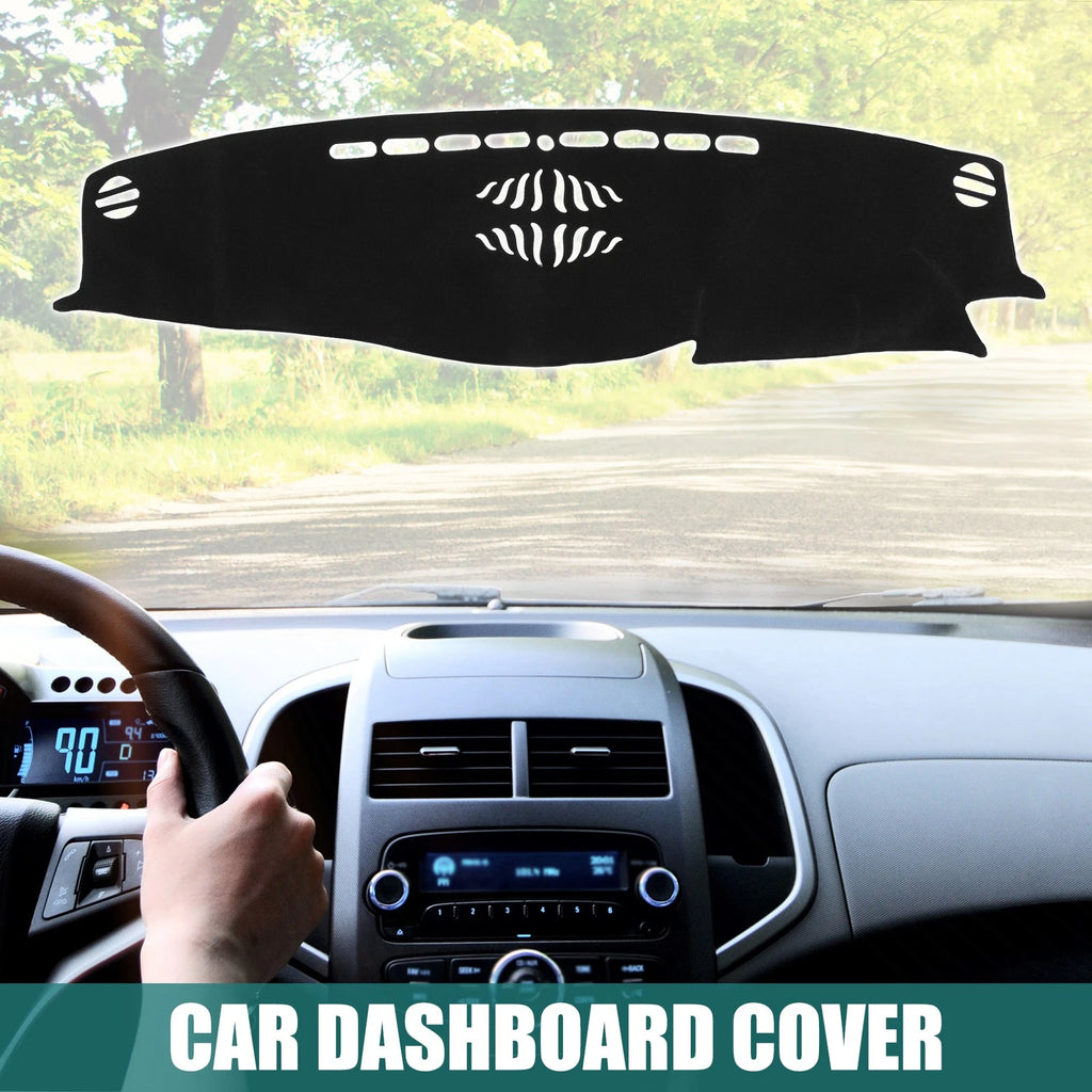Dashboard Cover Black Non-slip Mat for Toyota Crown (2012–2018)