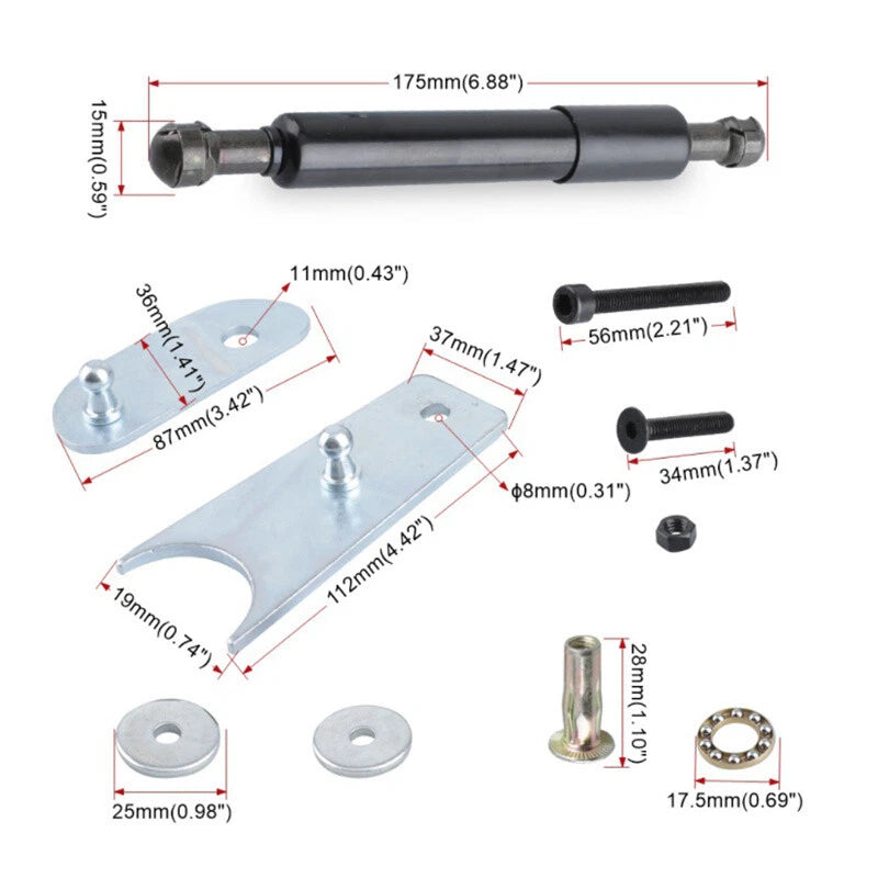 Tailgate Assist Shock Struts for Silverado/Sierra (2007–2018)