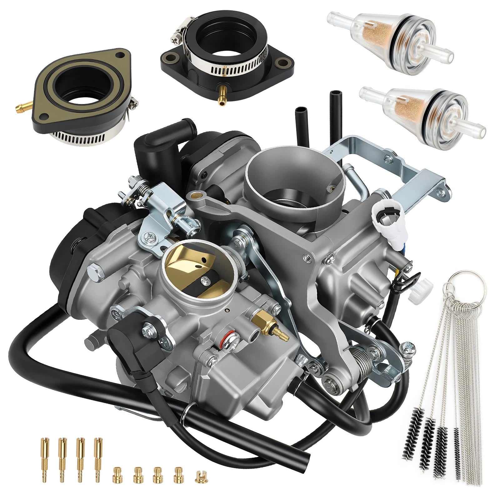 Carburetor Kit for Yamaha V-Star 1100 XVS1100 (1999–2005) / # 5EL-14900-21-00