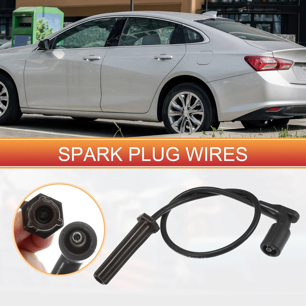 6pcs Spark Plug Wire Ignition Coil Cable Replacement for Chevrolet Uplander (2005–2007)