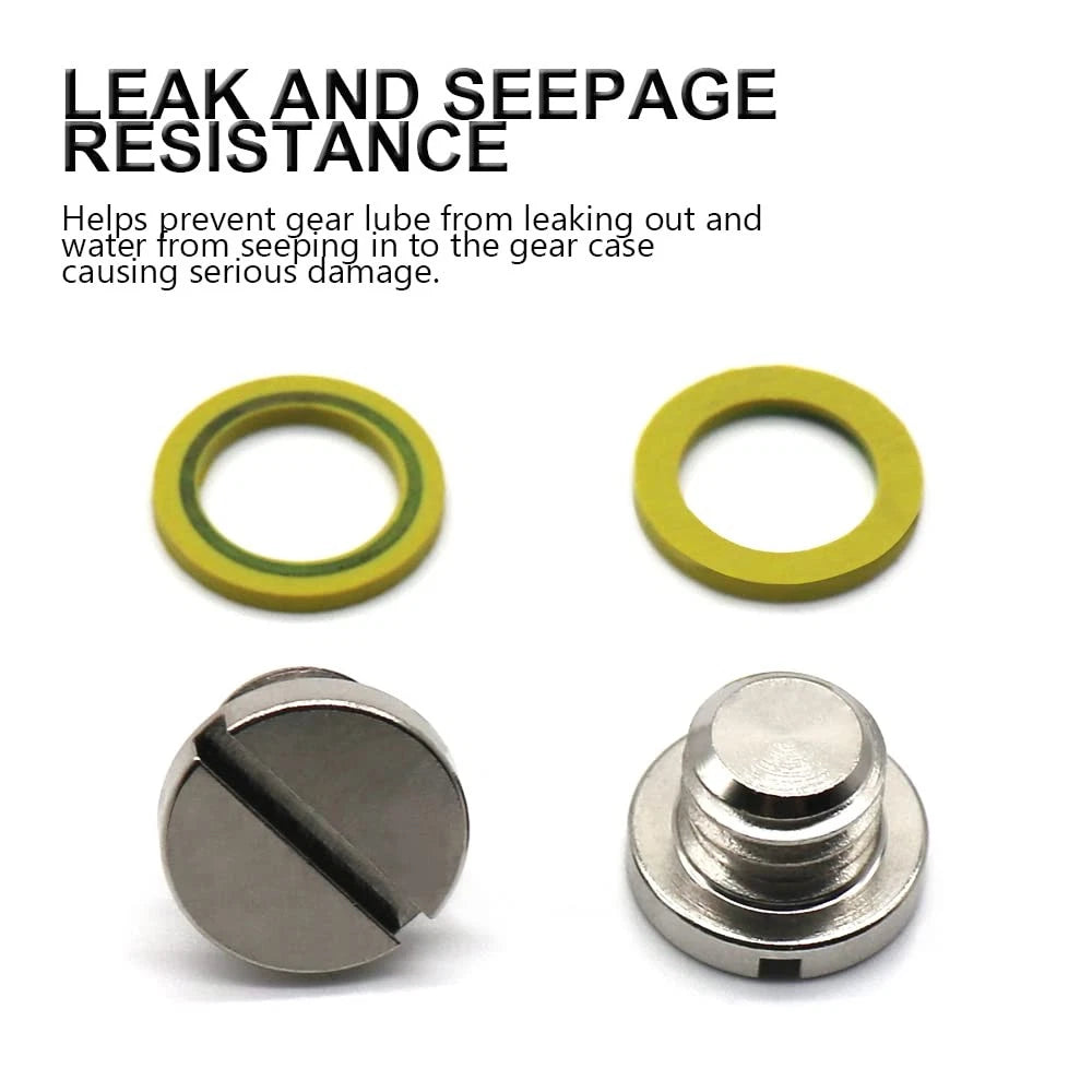 Lower Drain Plugs for Mercruiser Bravo/Alpha1 Gen2 (Replaces 10-79953Q2, 10-79953A2)