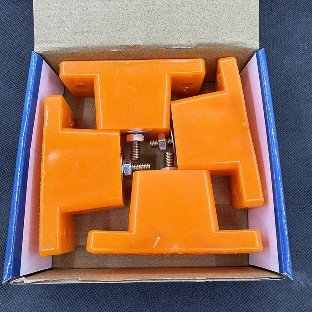Set of 4 Rubber Vibration Dampers for Air Conditioner External Unit