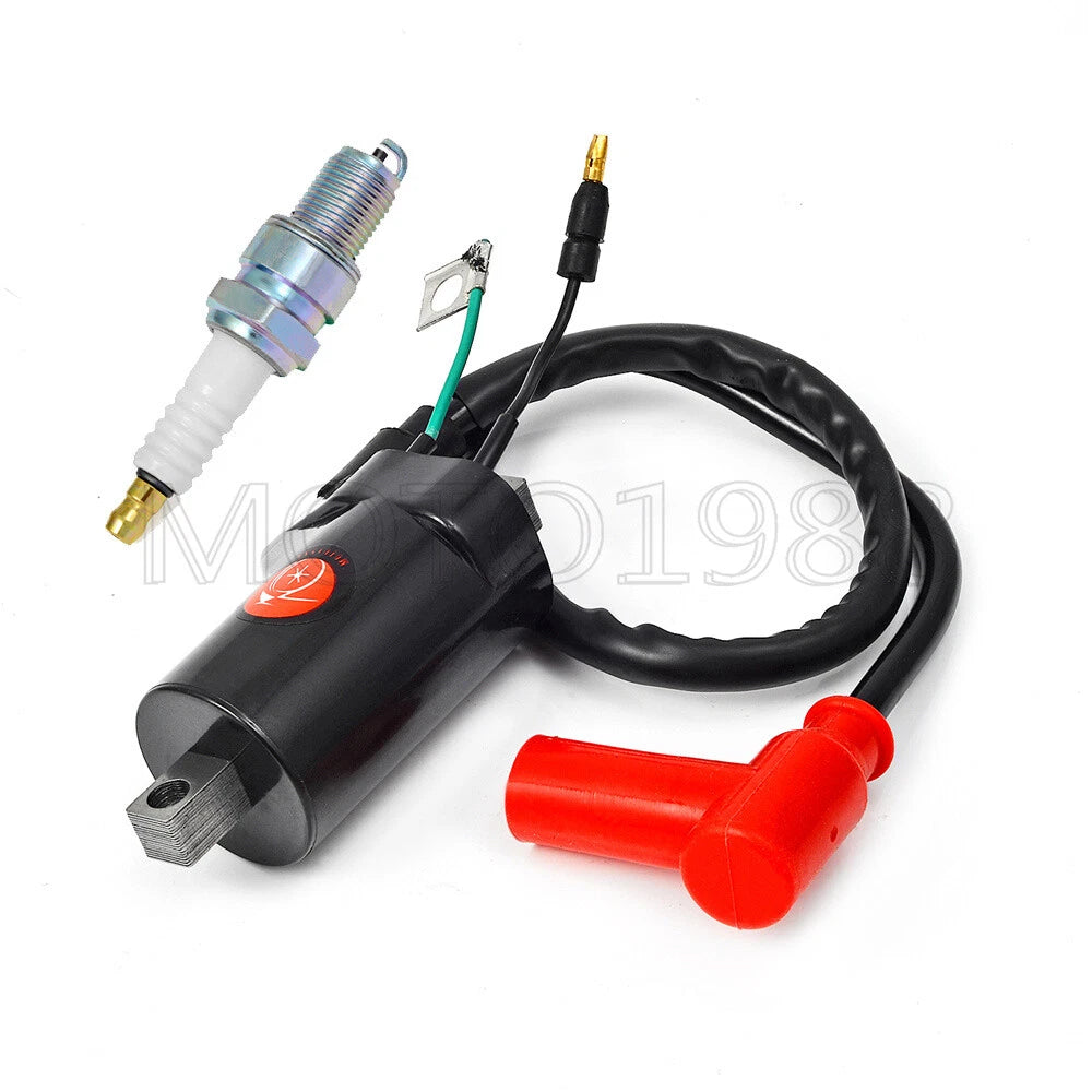 Ignition Coil & Spark Plug for Honda CR125R (1989–1997), CR250R (1990–1992), CR500R (1990–2001)