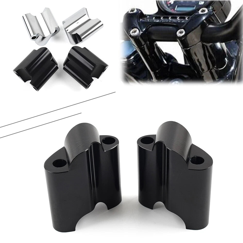 2'' Handlebar Risers Mount Extension Kit for Harley Sportster 48 (2010–2023)