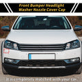 Right Bumper Headlight Washer Nozzle Cover Cap for VW Passat (2010–2015)