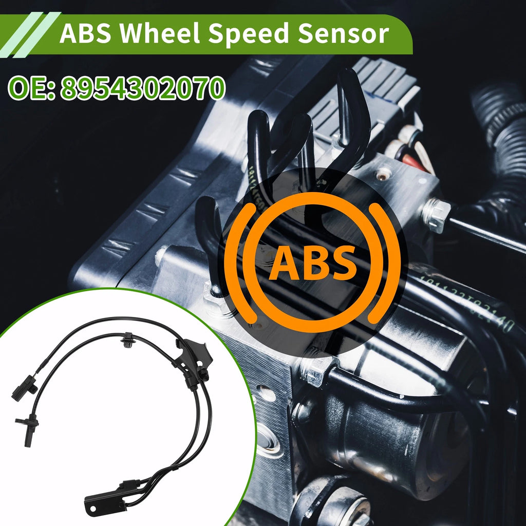 ABS Wheel Speed Sensor Front Left Replacement for Toyota Corolla X (2003–2008)