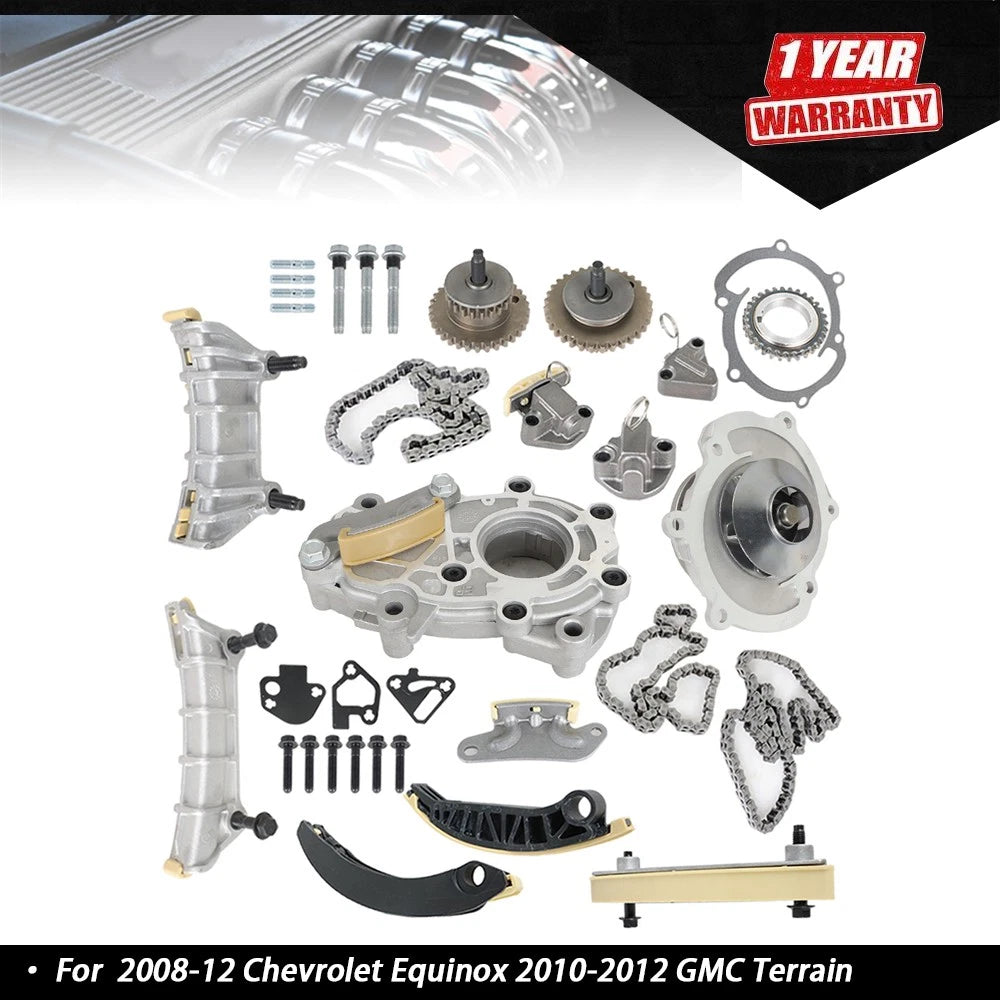 Timing Chain Kit 90753S for Chevrolet Equinox (2008–2012) & GMC Terrain (2010–2012)