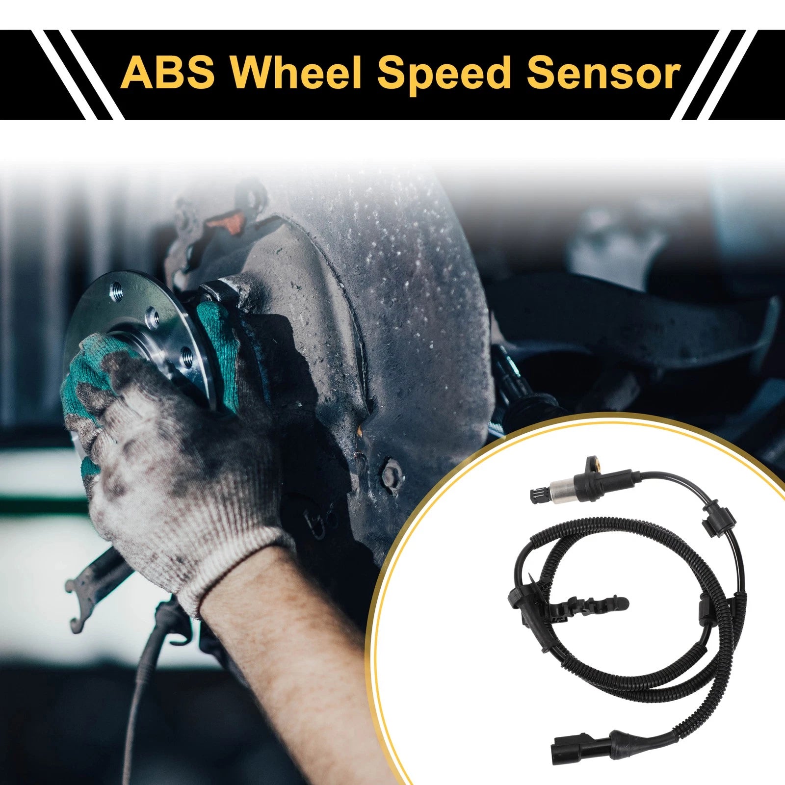 ABS Wheel Speed Sensor for Ford F-350 Super Duty (1999–2004) Front Right