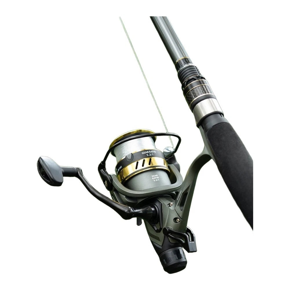 Lightweight Carp Fishing Reel 5.2:1 Gear Ratio