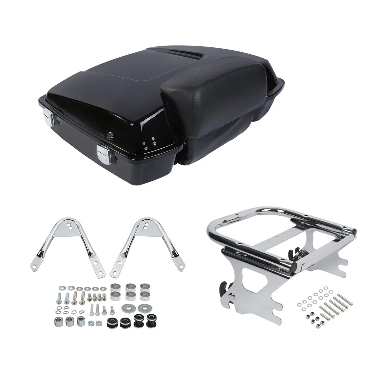 Trunk Backrest Mount Rack for Harley Touring (1997–2008)