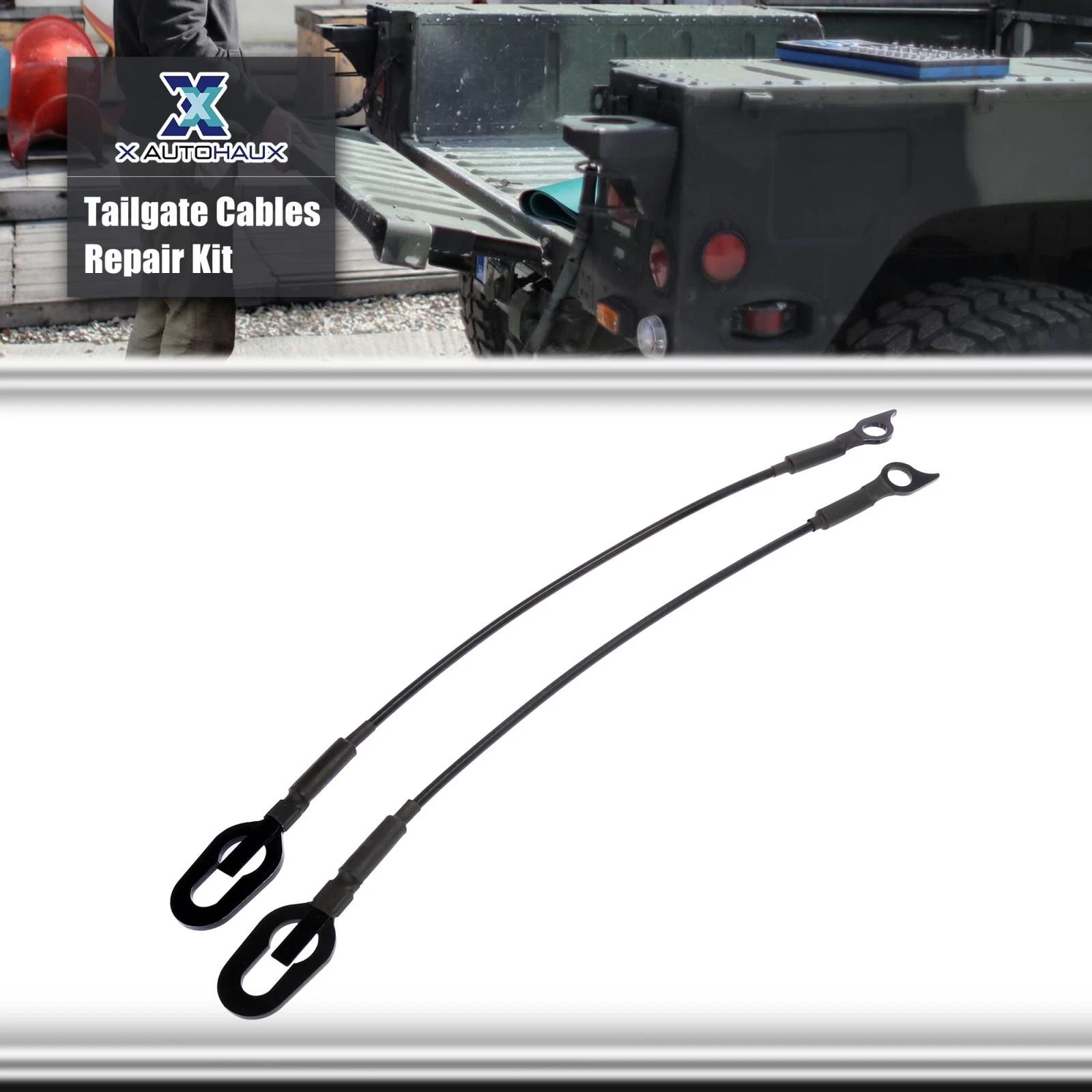 Rear Tailgate Cable Support Kit for Dodge Ram 1500 2500 3500 (1994–2002)