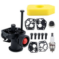 Carburetor Spark Plug Air Filter Kit for B&S 795469 794147 699660